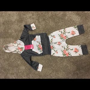 2 piece warm up set for baby girl 6 month